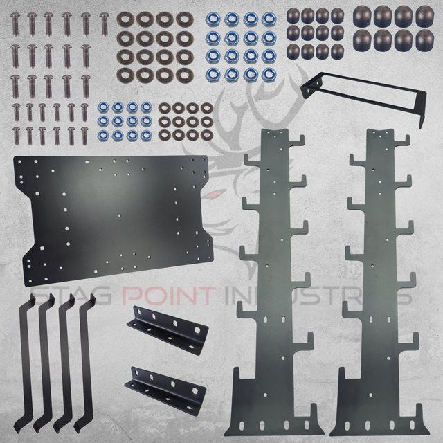 IPSC H-STAND 11PC STACK-RACK – Vertical Storage System for IPSC H-Stands