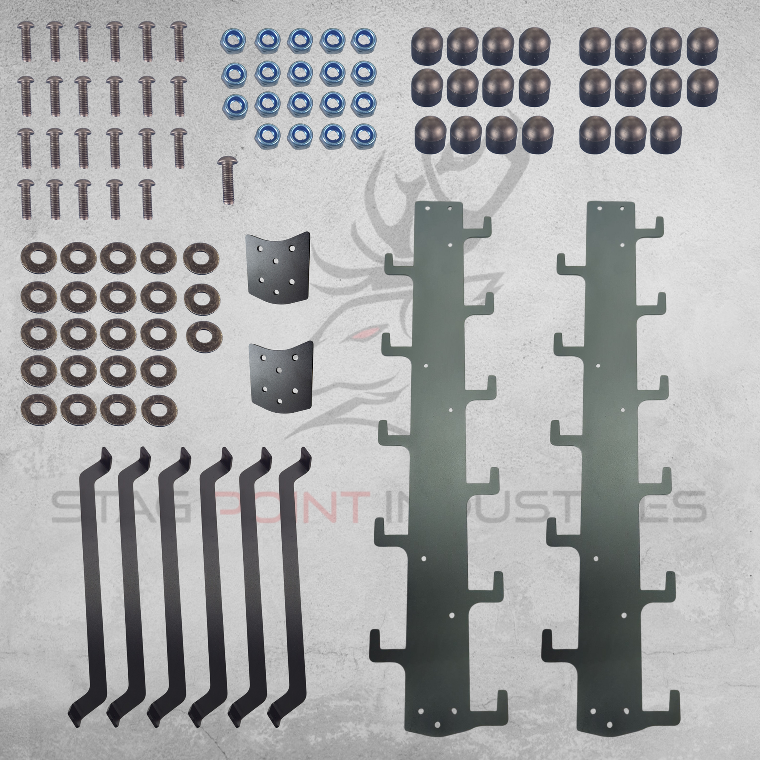 IPSC 11PC STACK-RACK "EXPANSION KIT" TO 22PC RACK