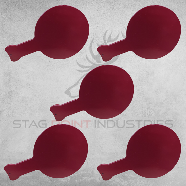 Texas Star Target Plate – 150MM Round Profile (8MM AR500 Armour Steel)