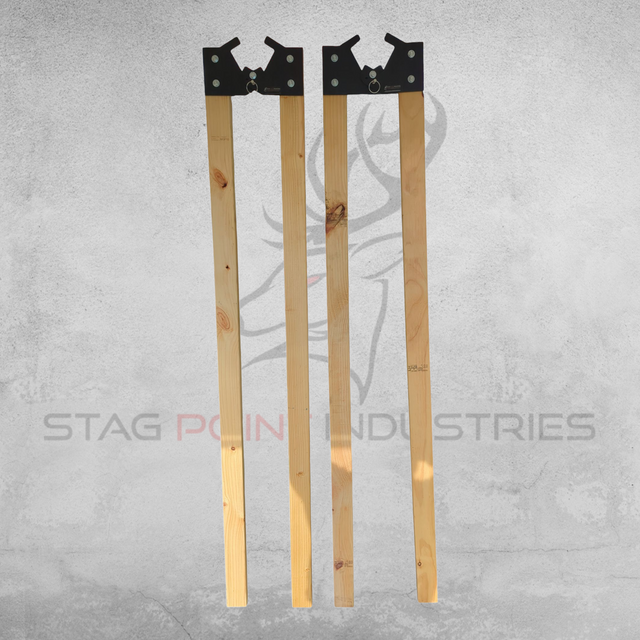 70X35-DELTA GONG TARGET STAND - (FOLDABLE) With HEAVY-DUTY Chain Kit SHORT or LONG