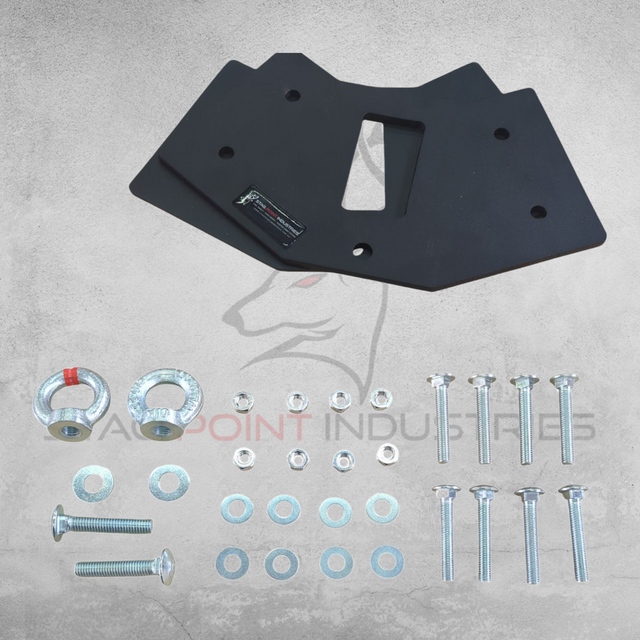 70x35 Gong Frame Bracket Kit (FIXED) With HEAVY-DUTY Chain Kit SHORT or LONG