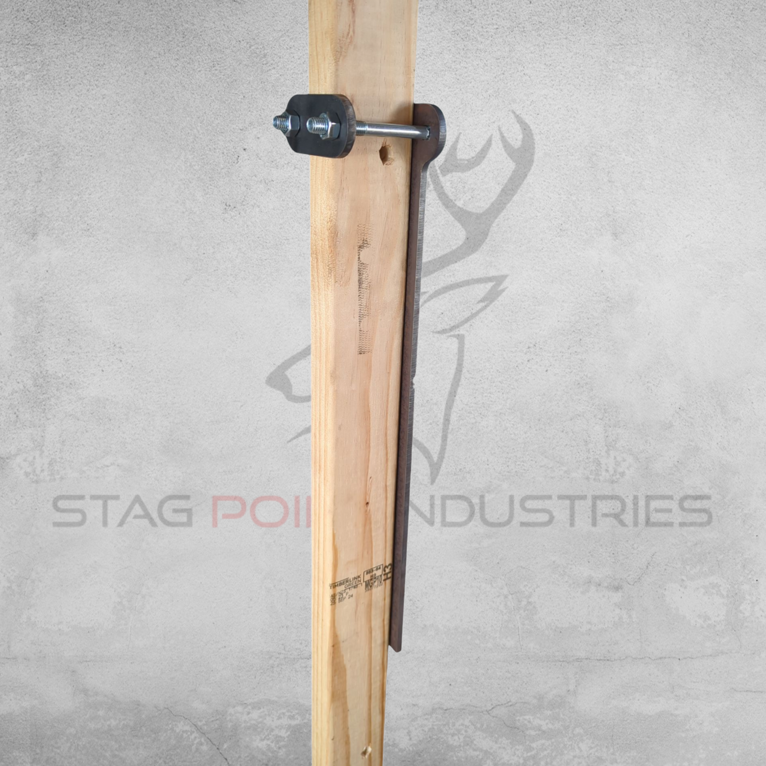 8mm AR500 Timber Post -Armour Cover Plate-
