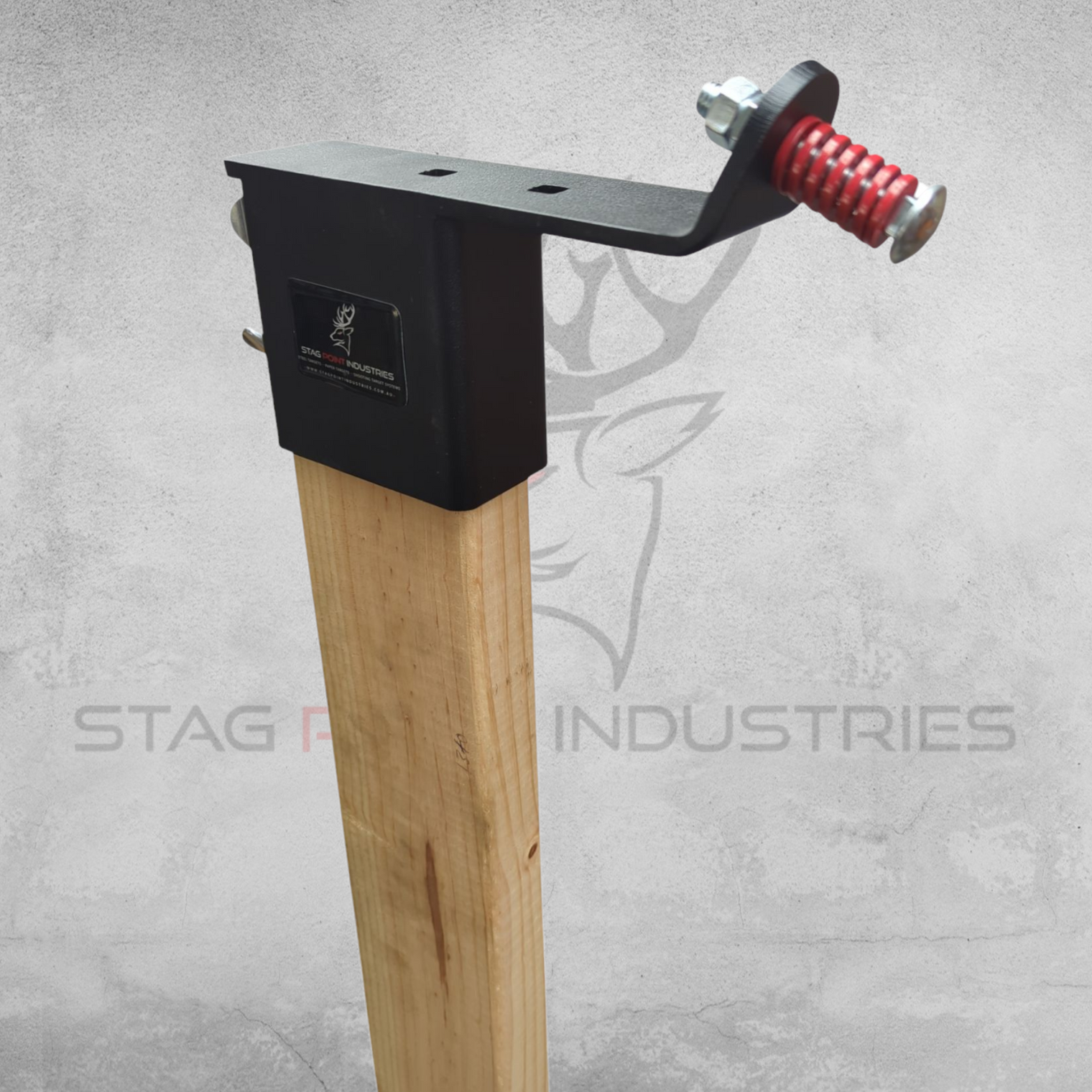 “Clear-Shot” Air/.22LR Target Bundle – Reactive System with X-Base (6mm Mild Steel)