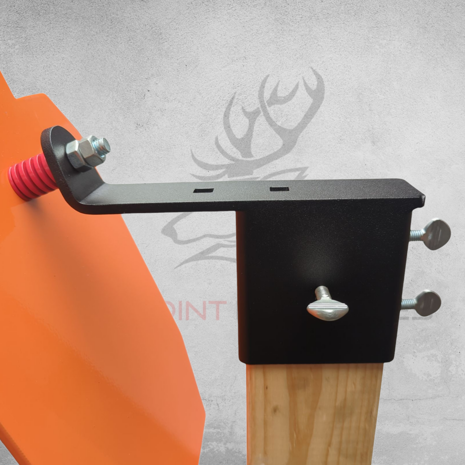 “Clear-Shot” Air/.22LR Target Bundle – Reactive System with X-Base (6mm Mild Steel)