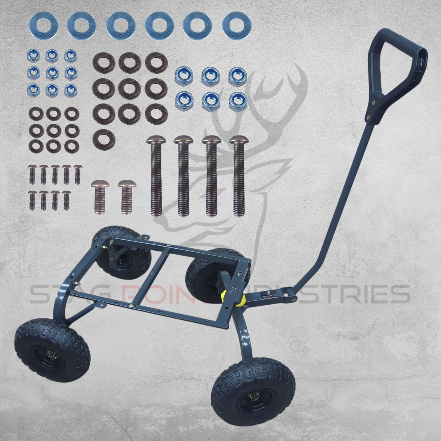 IPSC STACK-RACK - DOWN-RANGE TROLLEY KIT (Add-On)