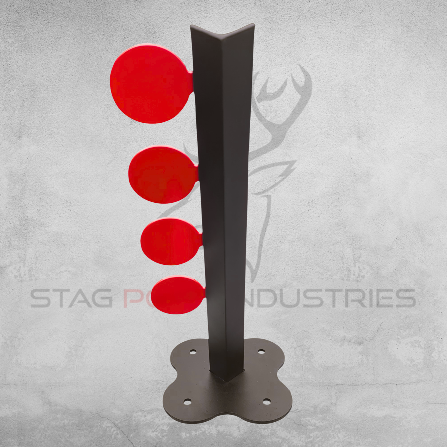 DT-SCOUT4 X4 Target Duelling Tree – Air/CO₂ Pellet & LV .22 LR Rated