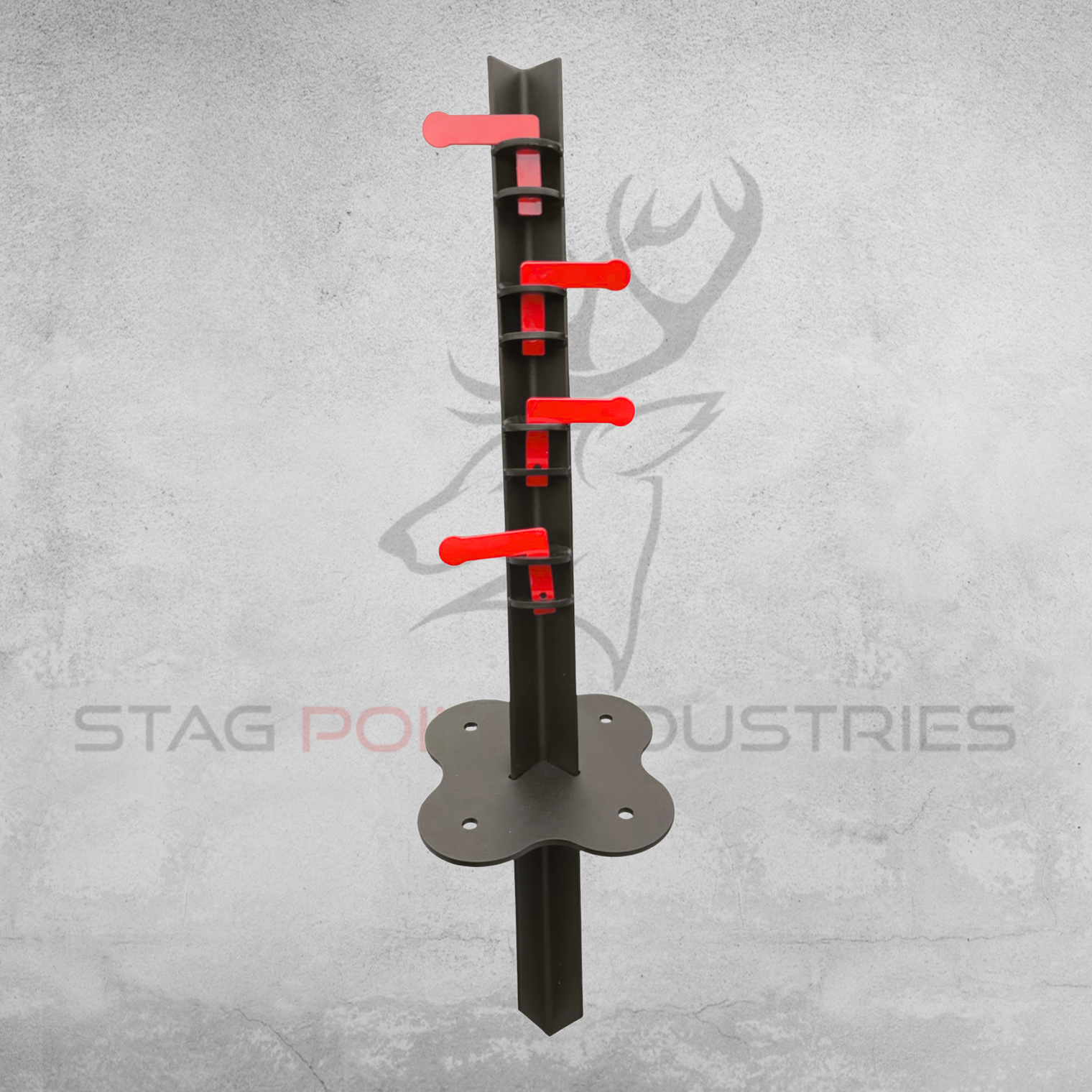 DT-SCOUT4 X4 Target Duelling Tree – Air/CO₂ Pellet & LV .22 LR Rated