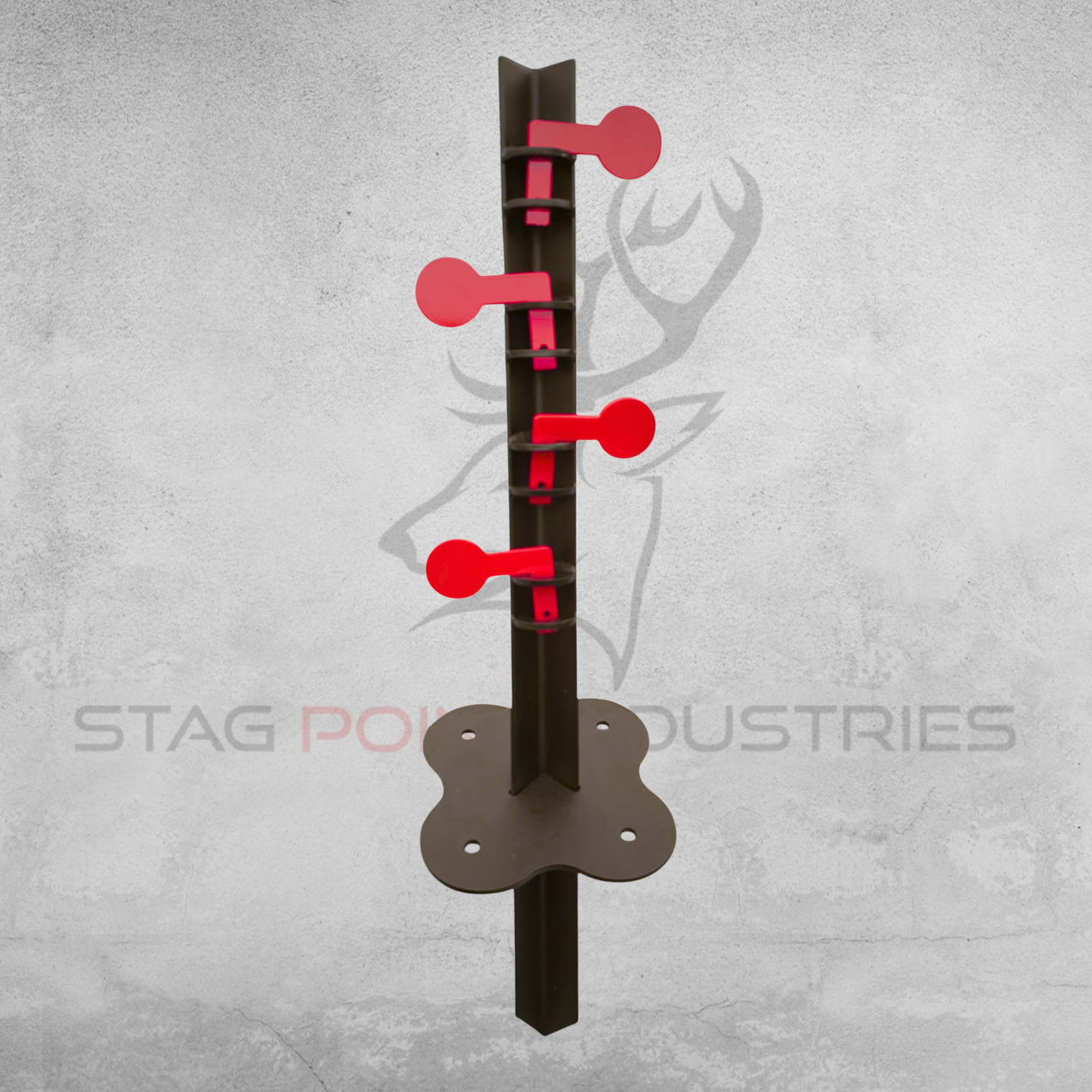 DT-SCOUT4 X4 Target Duelling Tree – Air/CO₂ Pellet & LV .22 LR Rated