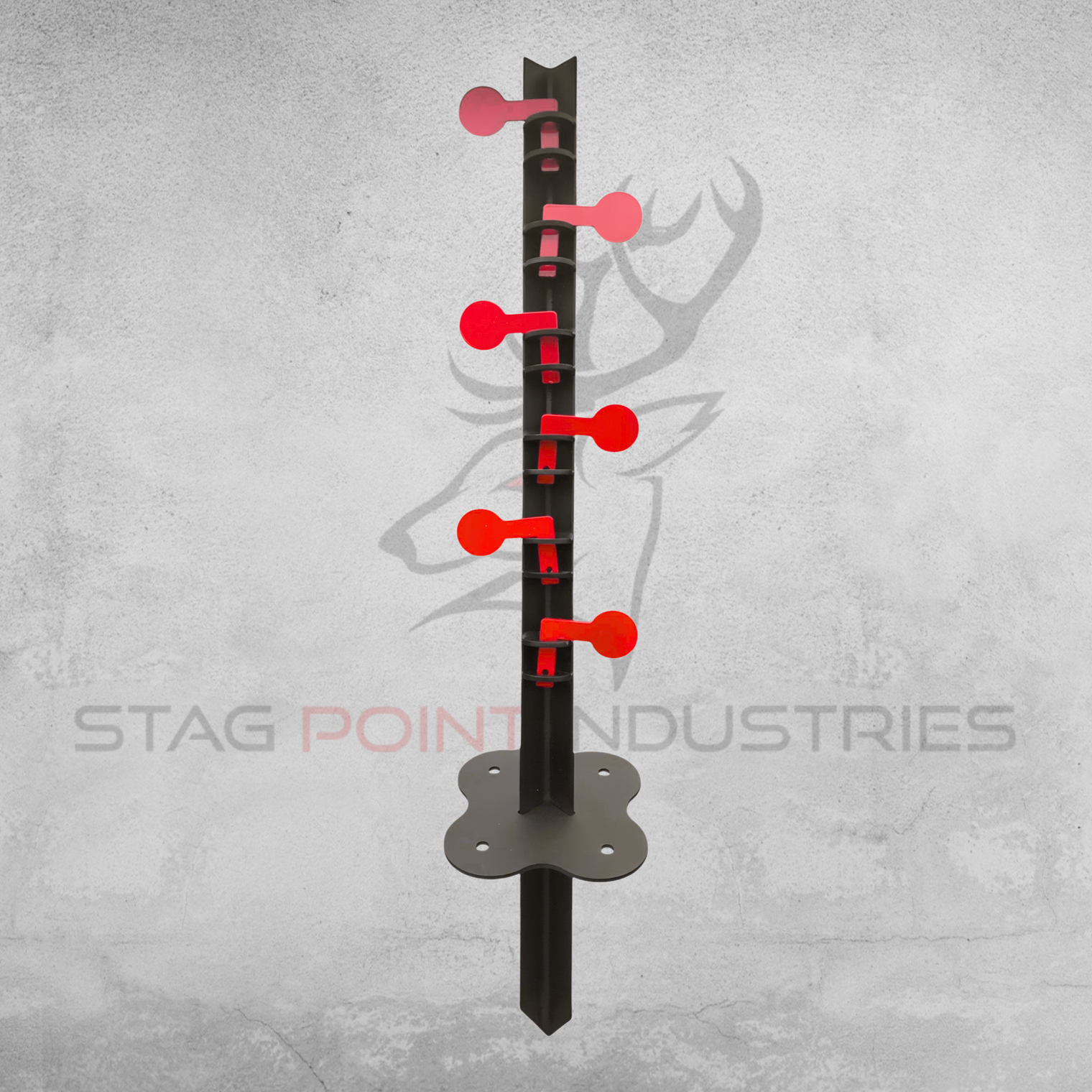DT-SCOUT6 X6 Target Duelling Tree – Air/CO₂ Pellet & LV .22 LR Rated