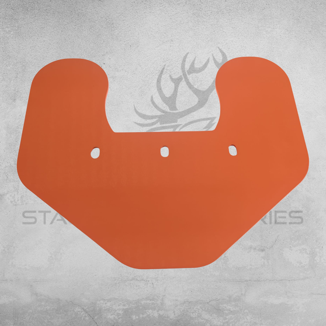 Duel-Master Love-Heart Face Plate - CENTREFIRE (8mm AR500 Armour)