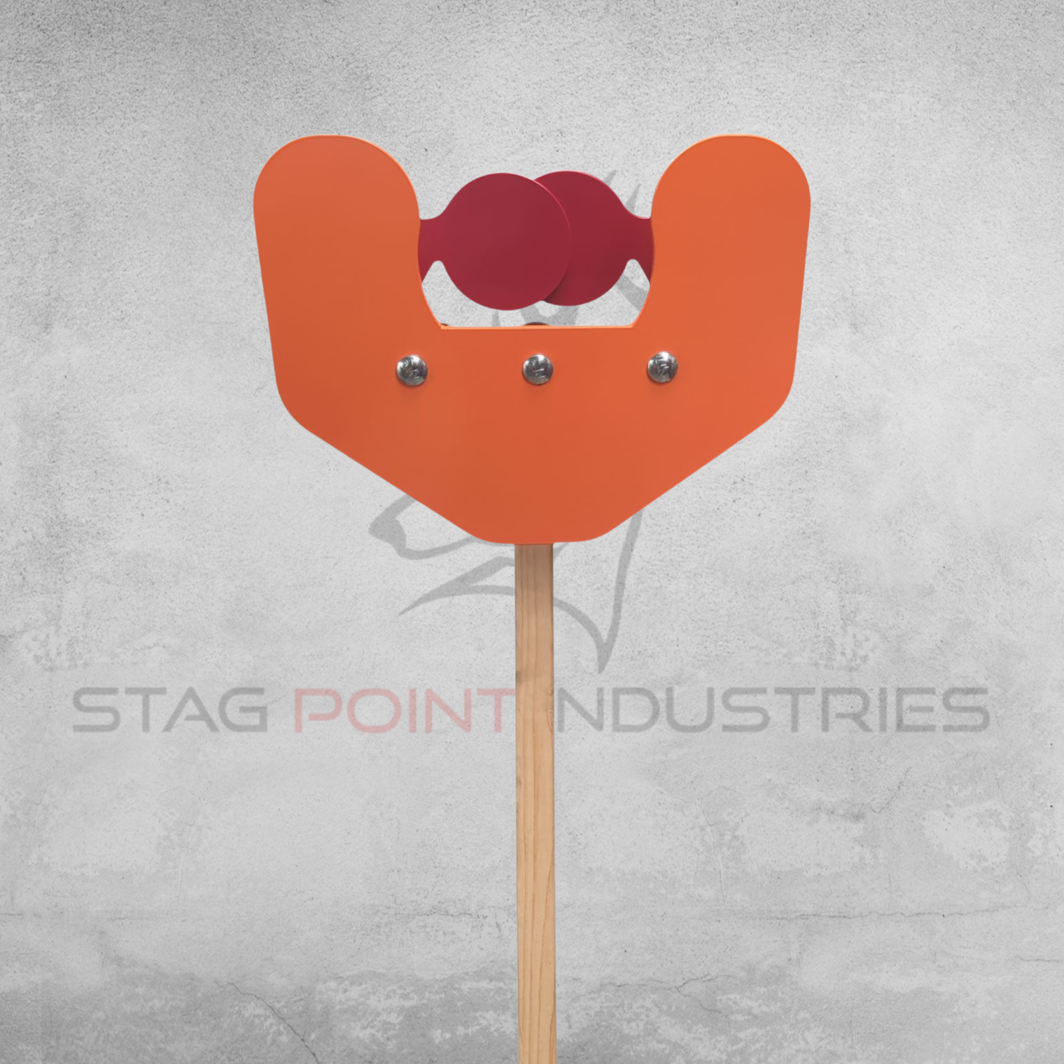 Duel-Master Final Paddle Target – Partial Kit (6mm AR450 w/Face Plate)