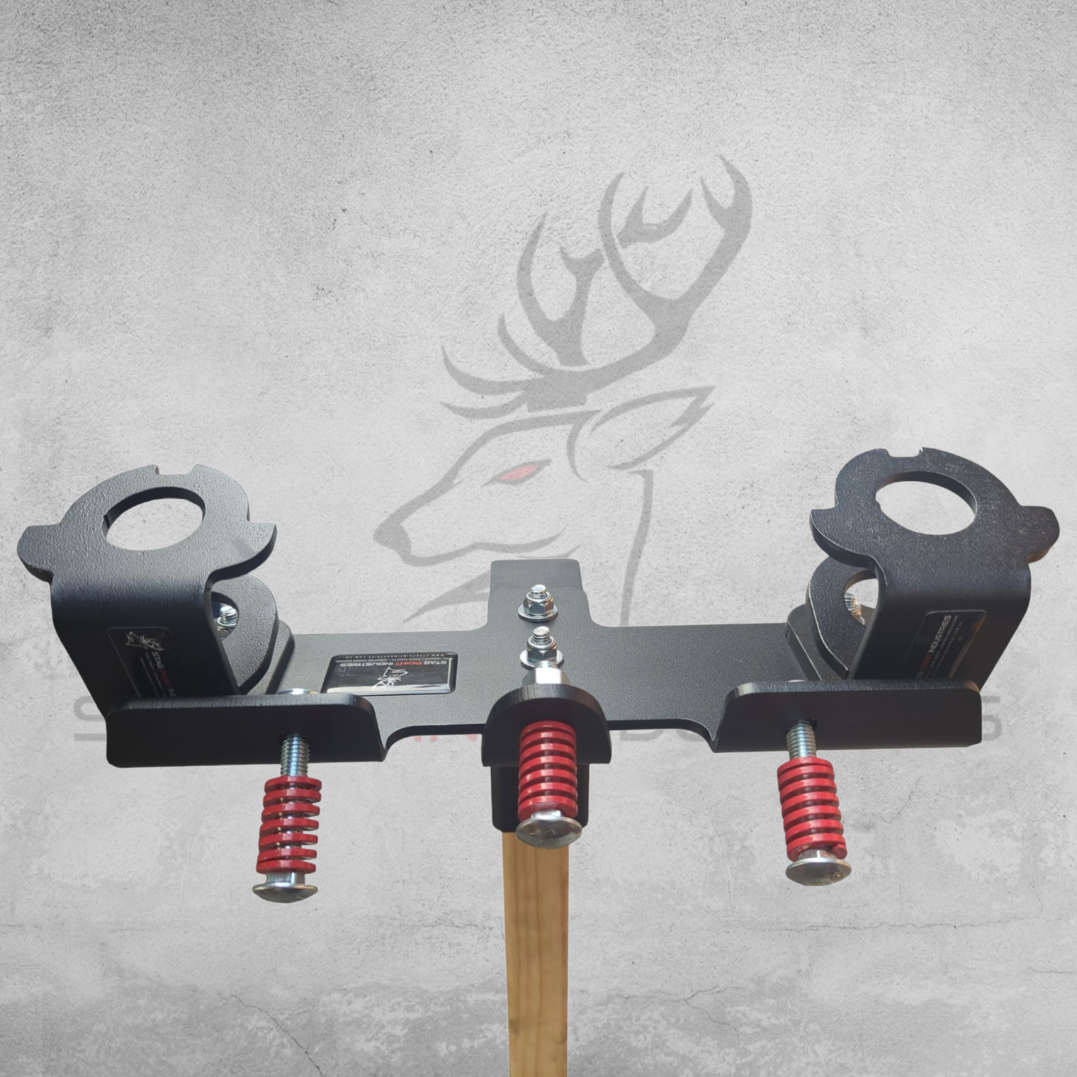 Duel-Master Final Paddle Target – Full Kit (6mm AR450 Face Plate + x2 Flip Paddle Brackets)