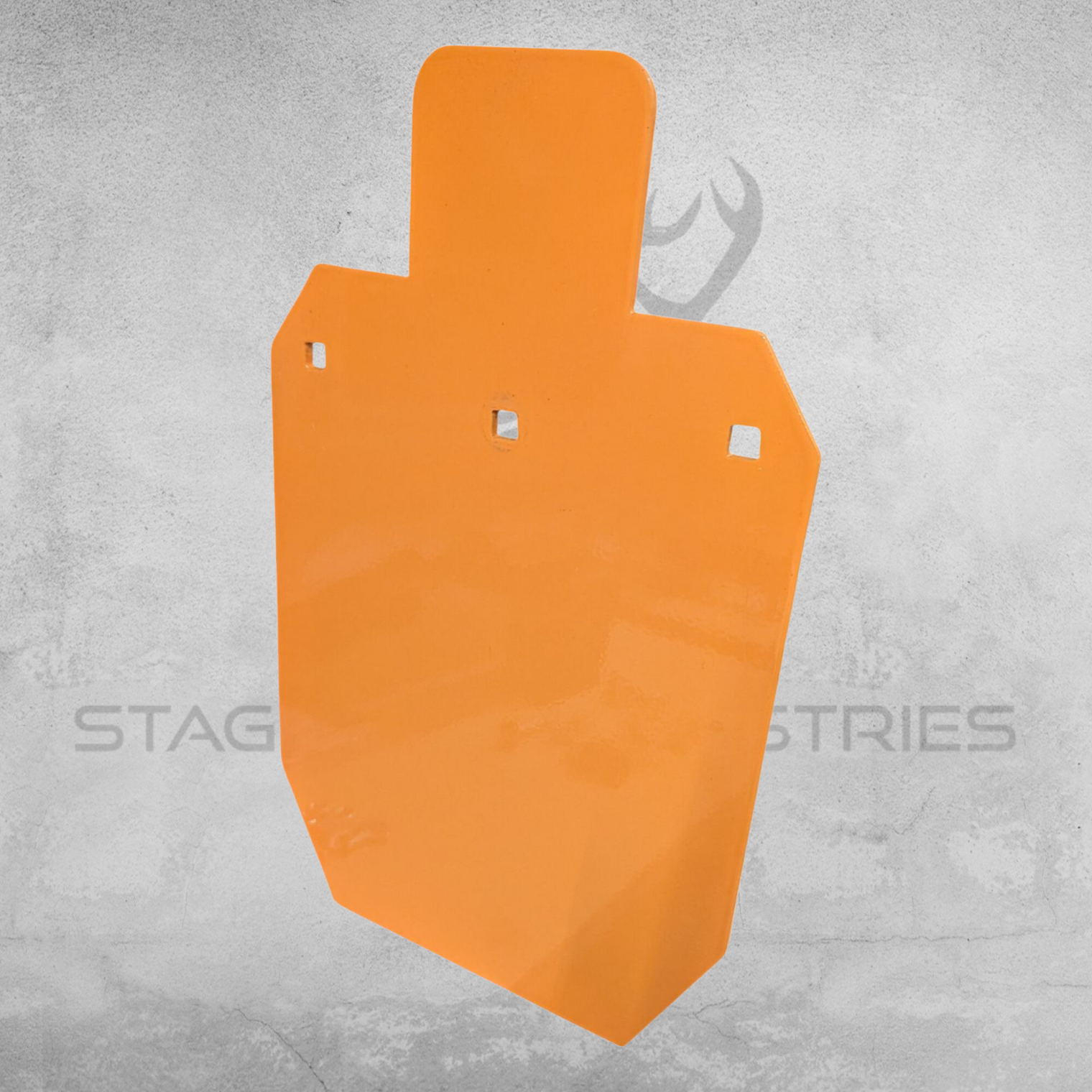 8mm Half-Size IPSC Style Silhouette Target (Armour Plate)