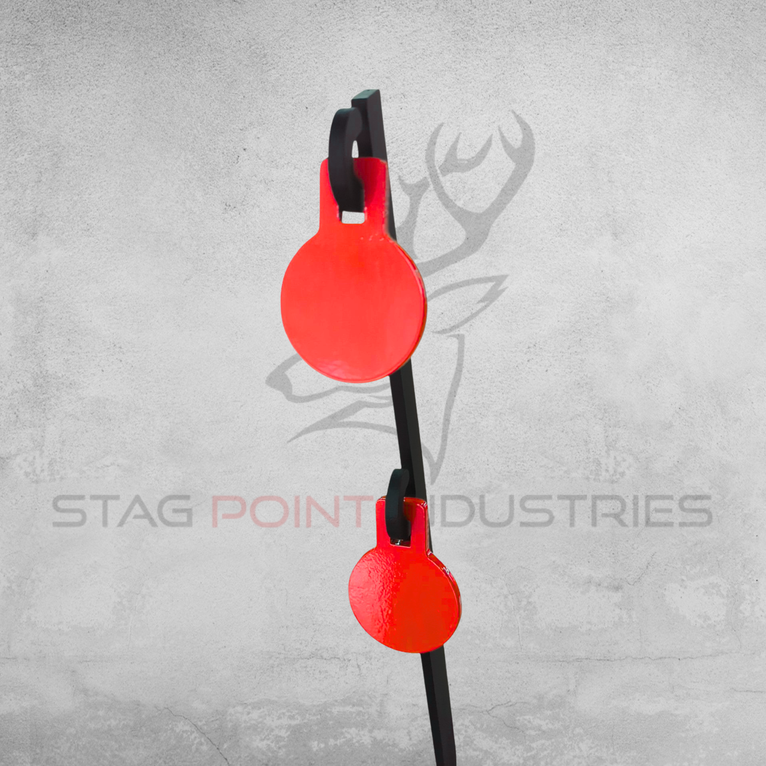 PRS Crow Double Target Stake β 8mm AR500 (STAKE ONLY)