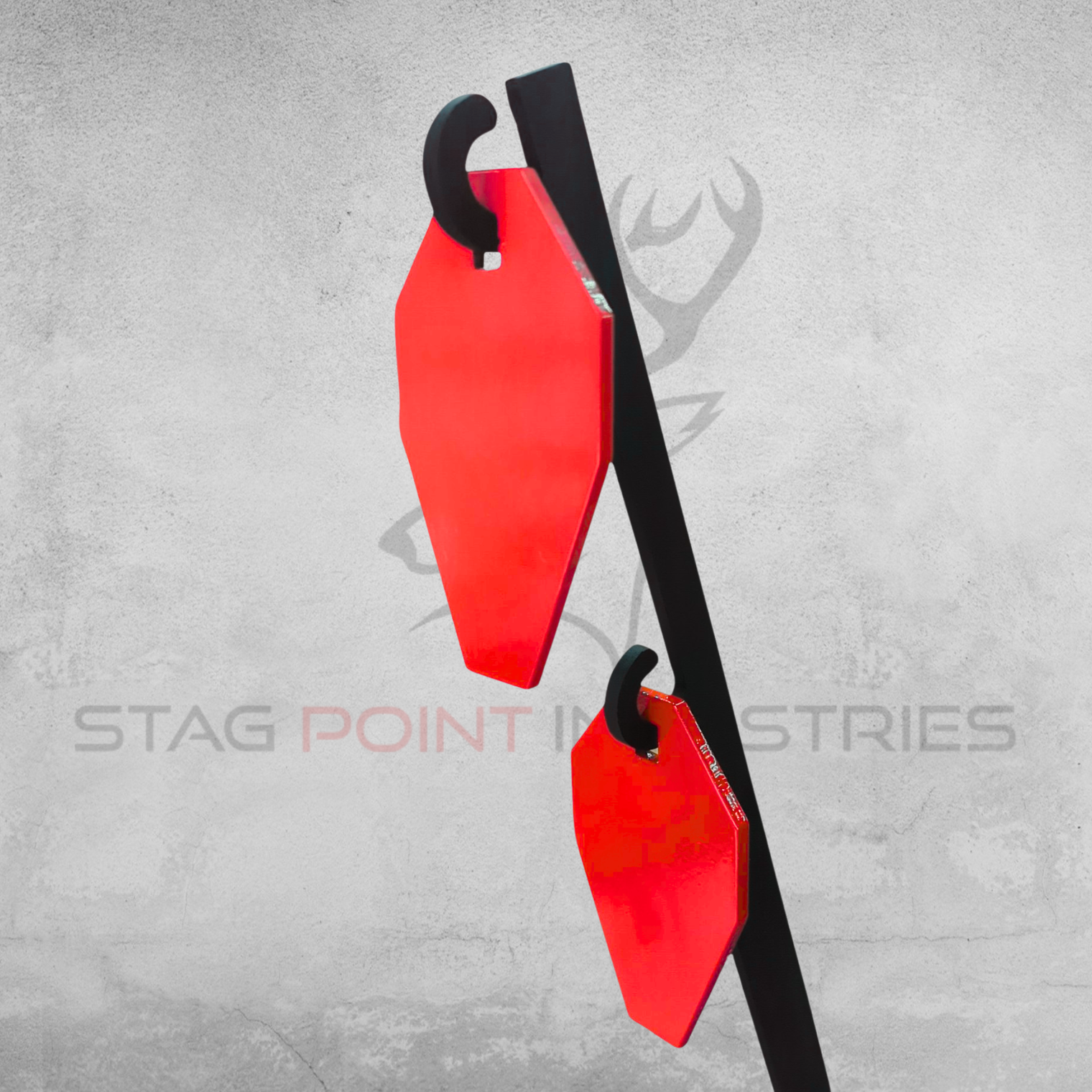 PRS Crow Double Target Stake β 8mm AR500 (STAKE ONLY)