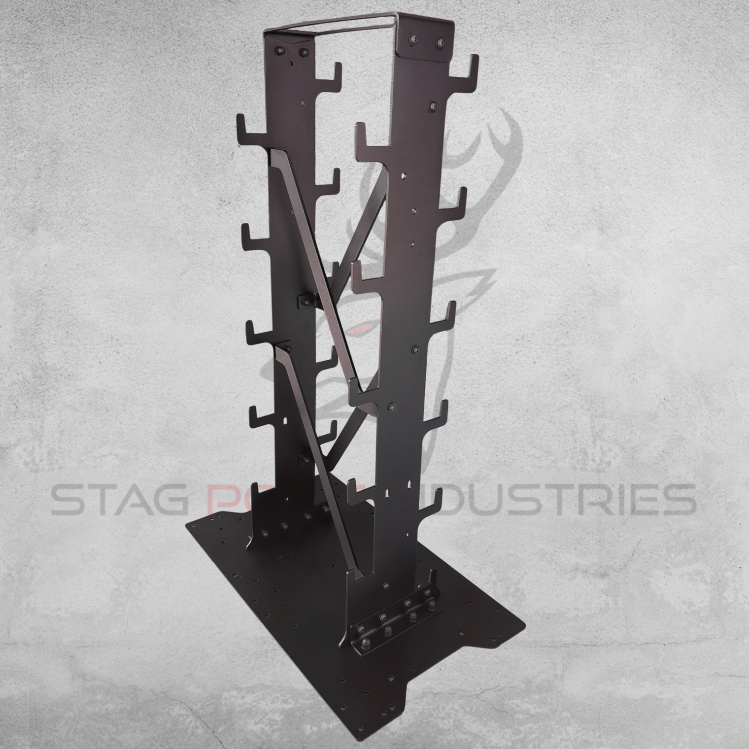IPSC H-STAND 11PC STACK-RACK – Vertical Storage System for IPSC H-Stands