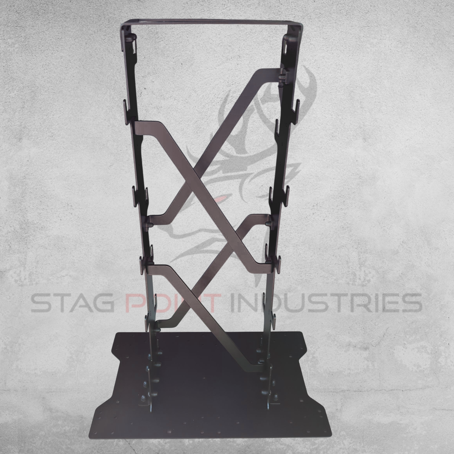 IPSC H-STAND 11PC STACK-RACK – Vertical Storage System for IPSC H-Stands