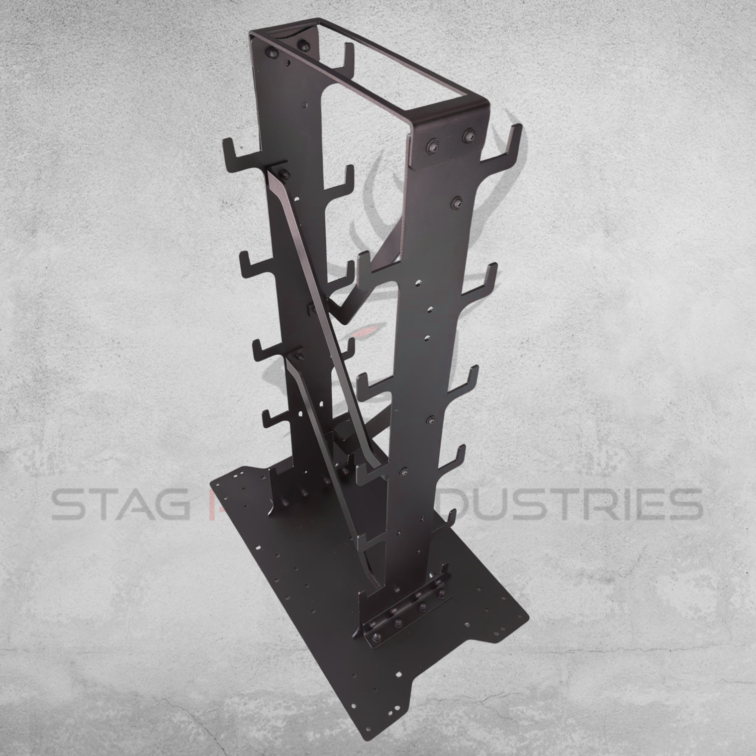 IPSC H-STAND 11PC STACK-RACK – Vertical Storage System for IPSC H-Stands