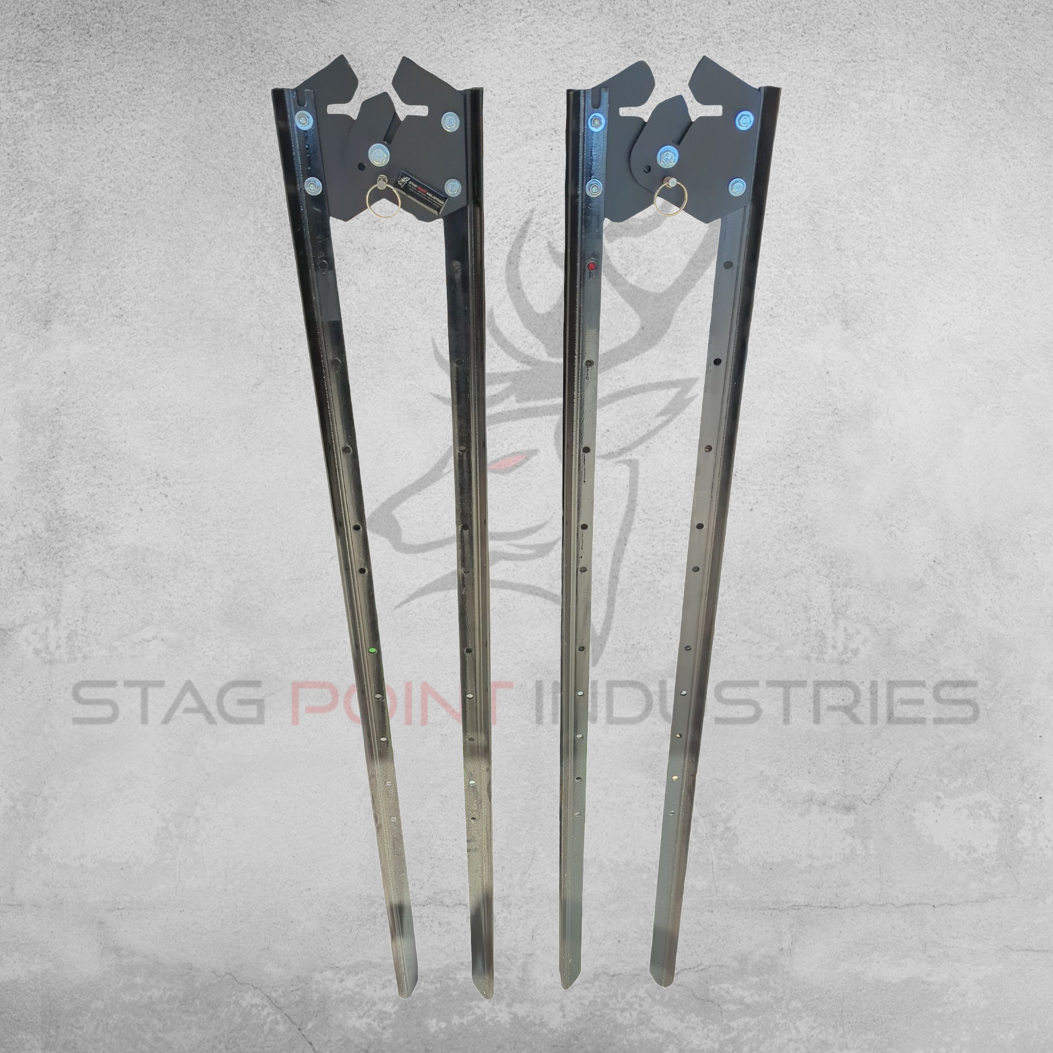 STAR-DELTA GONG TARGET STAND (FOLDABLE) *Chains Not Included*