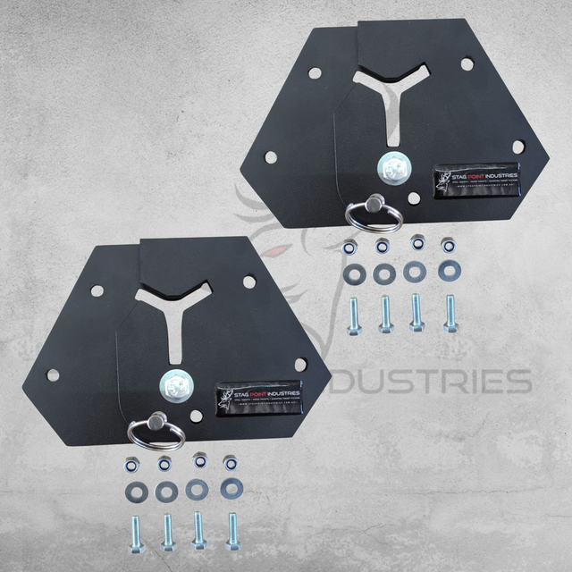 STAR-DELTA GONG TARGET STAND (FOLDABLE) *Chains Not Included*