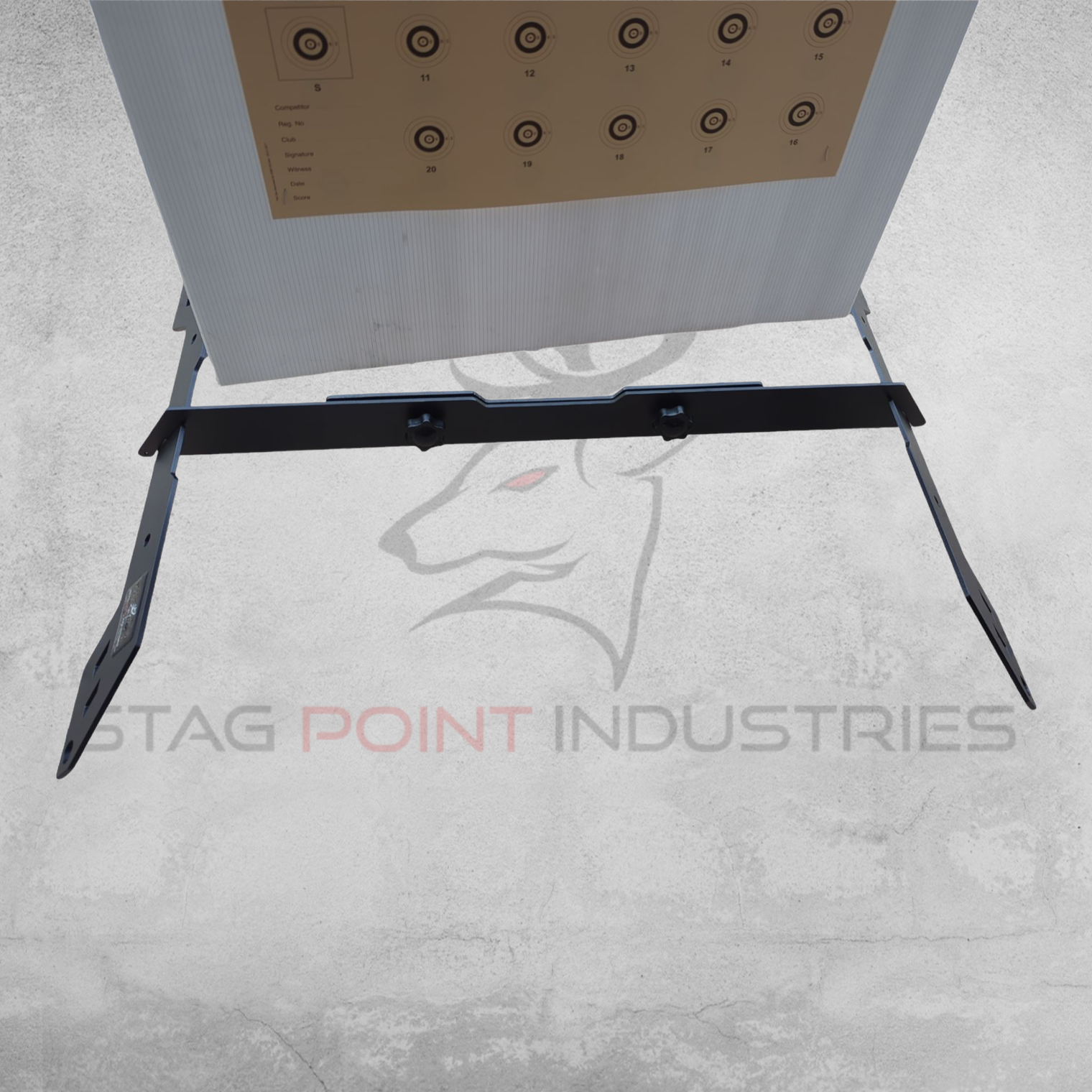 TAC-TWO Compact – Lightweight & Portable Paper Target Stand (FLAT PACK)