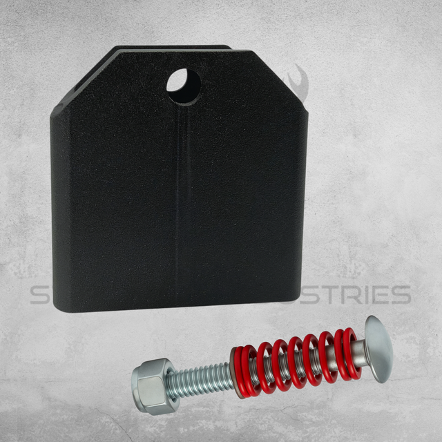 90x35 Post Top Gong Hanger Mount (VERTICAL)