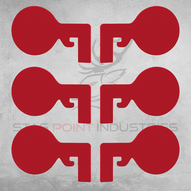 Duelling Tree Flip Paddle – 100MM Round Profile (6MM Thick Mild Steel)