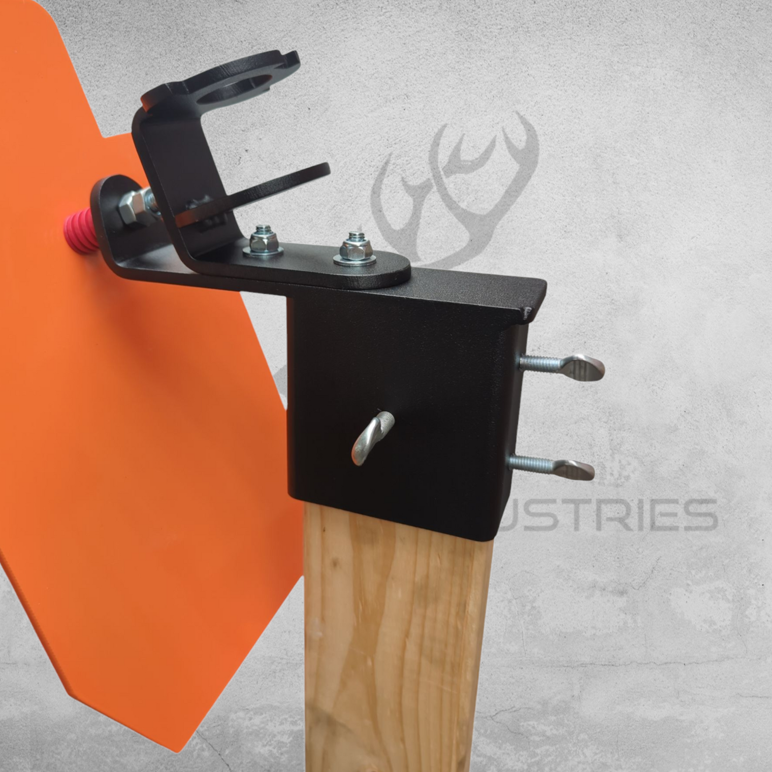 “Clear-Shot” Air/.22LR Target Bundle – Reactive System with X-Base (6mm Mild Steel)