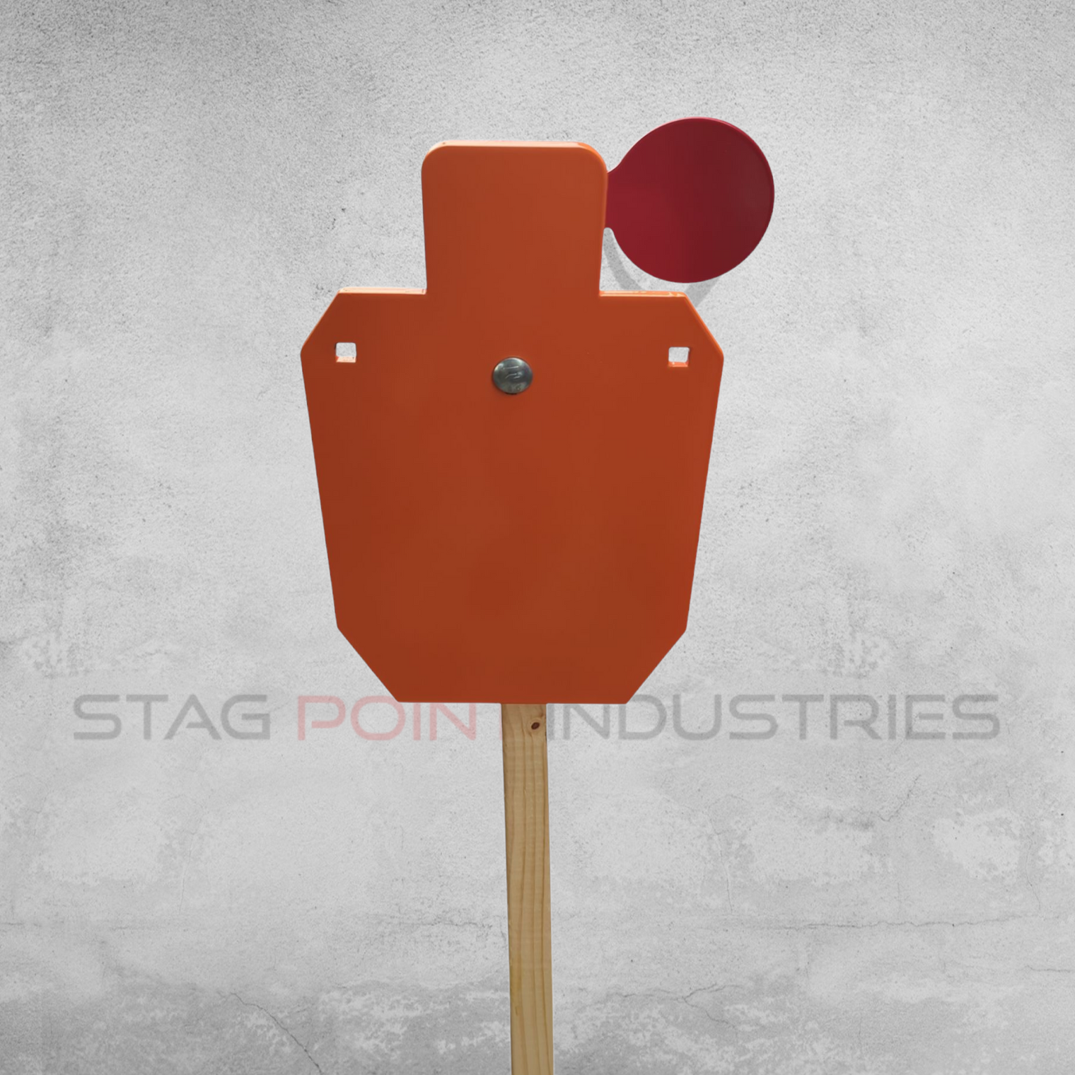 “Clear-Shot” Air/.22LR Target Bundle – Reactive System with X-Base (6mm Mild Steel)