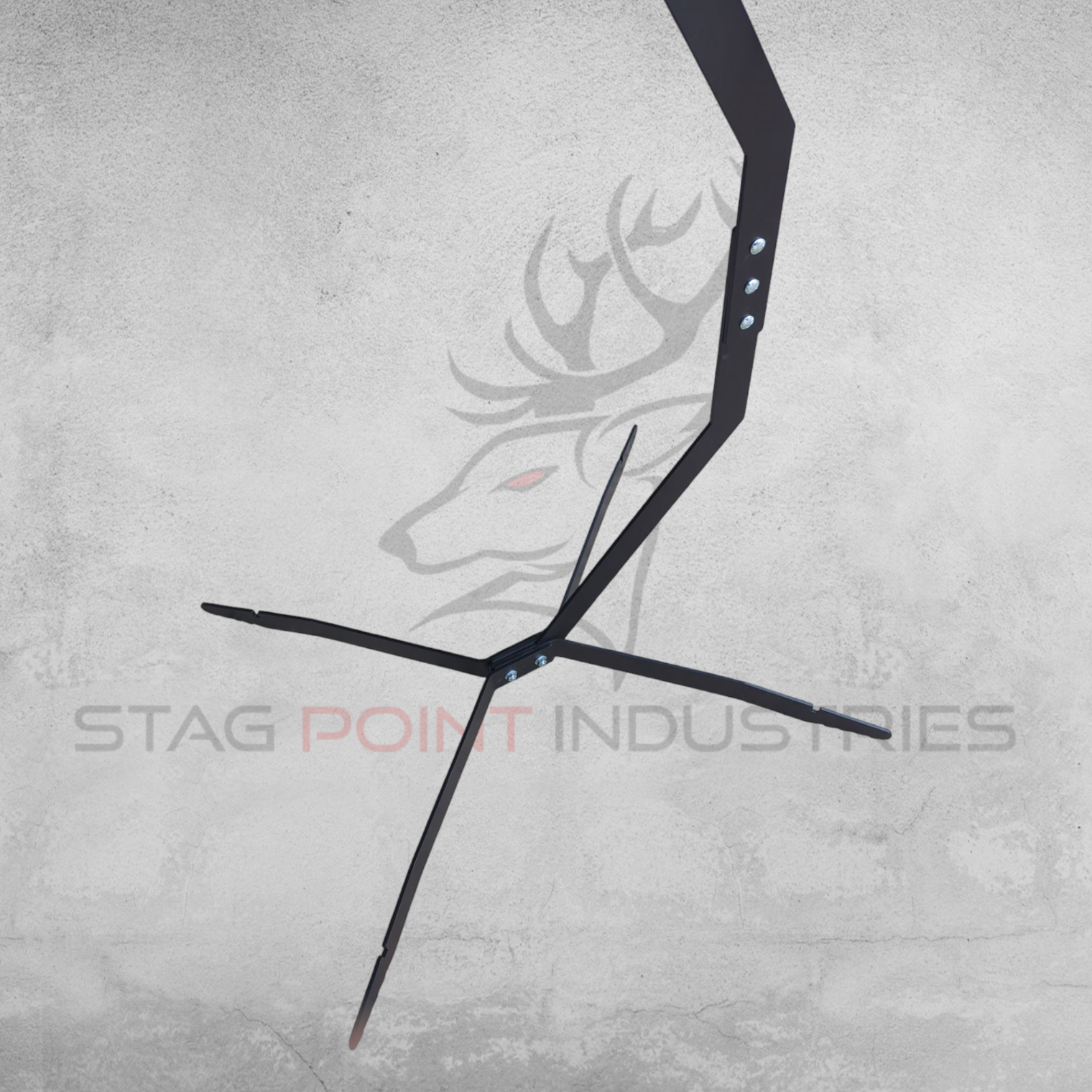 "Hit-Factor" Bundle – Air/22LR Scorpion Post Target Stand + IPSC Standard Target (6mm Mild Steel)