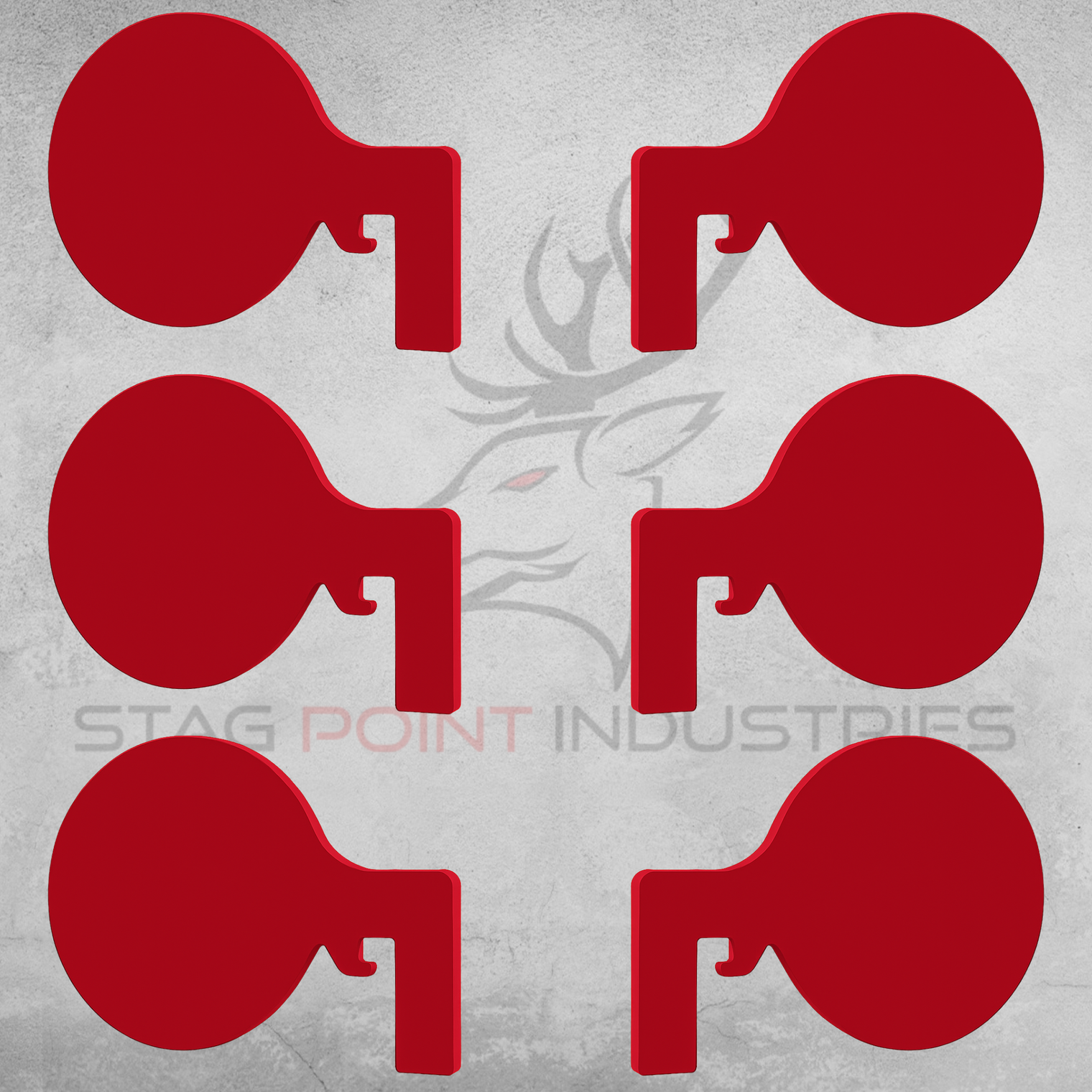 Duelling Tree Flip Paddle – 150MM Round Profile (10MM AR500)