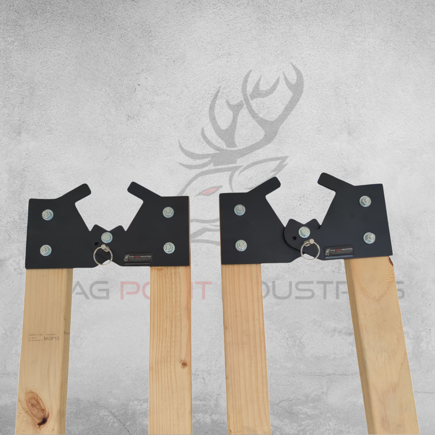 70X35-DELTA GONG TARGET STAND (FOLDABLE)