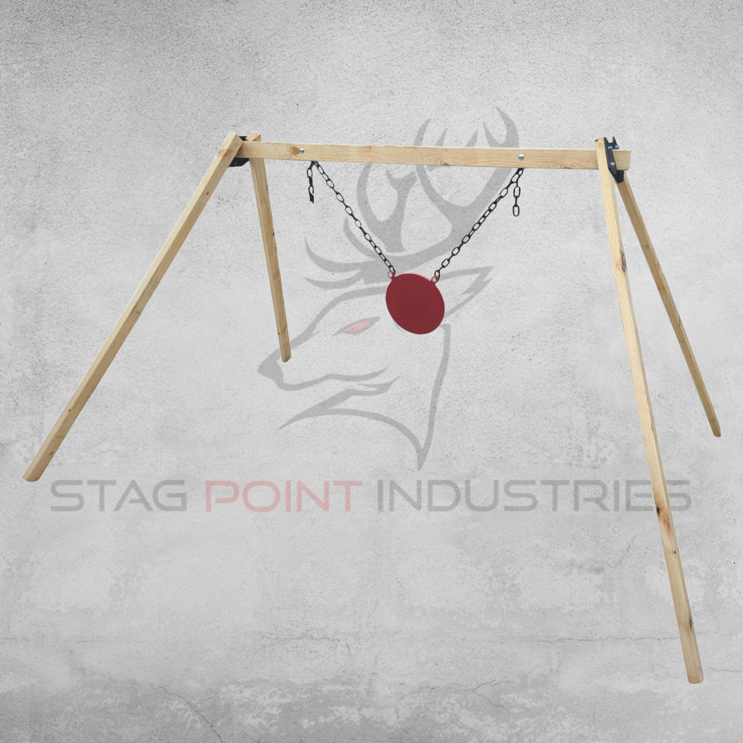 70X35-DELTA GONG TARGET STAND (FOLDABLE)