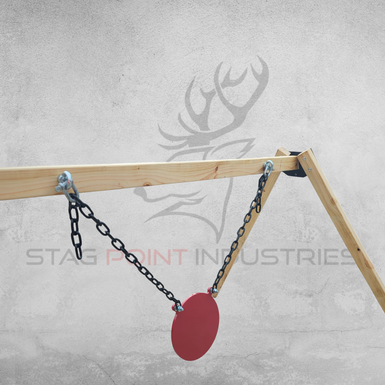 70X35-DELTA GONG TARGET STAND (FOLDABLE)