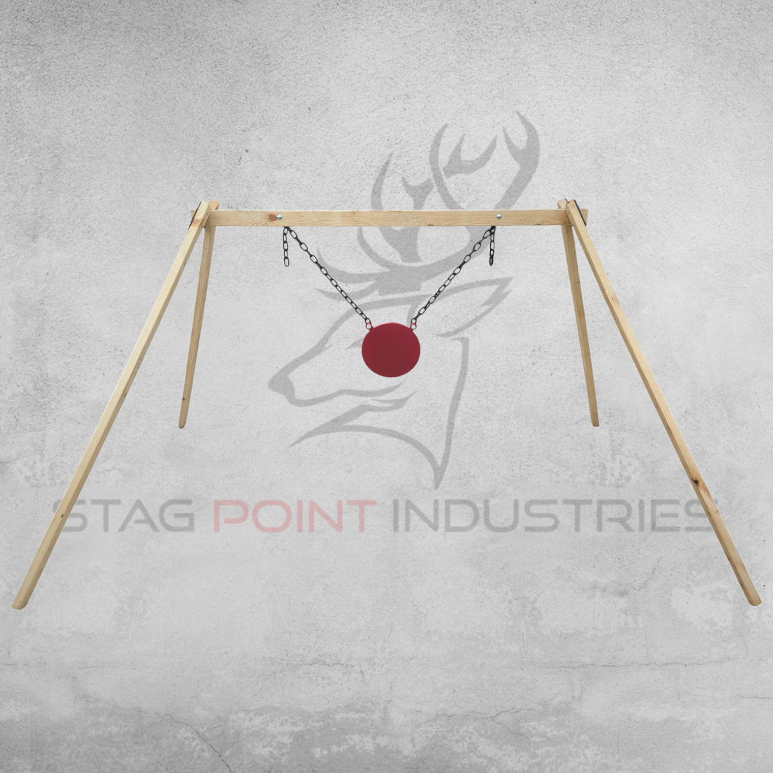 70X35-DELTA GONG TARGET STAND (FOLDABLE)