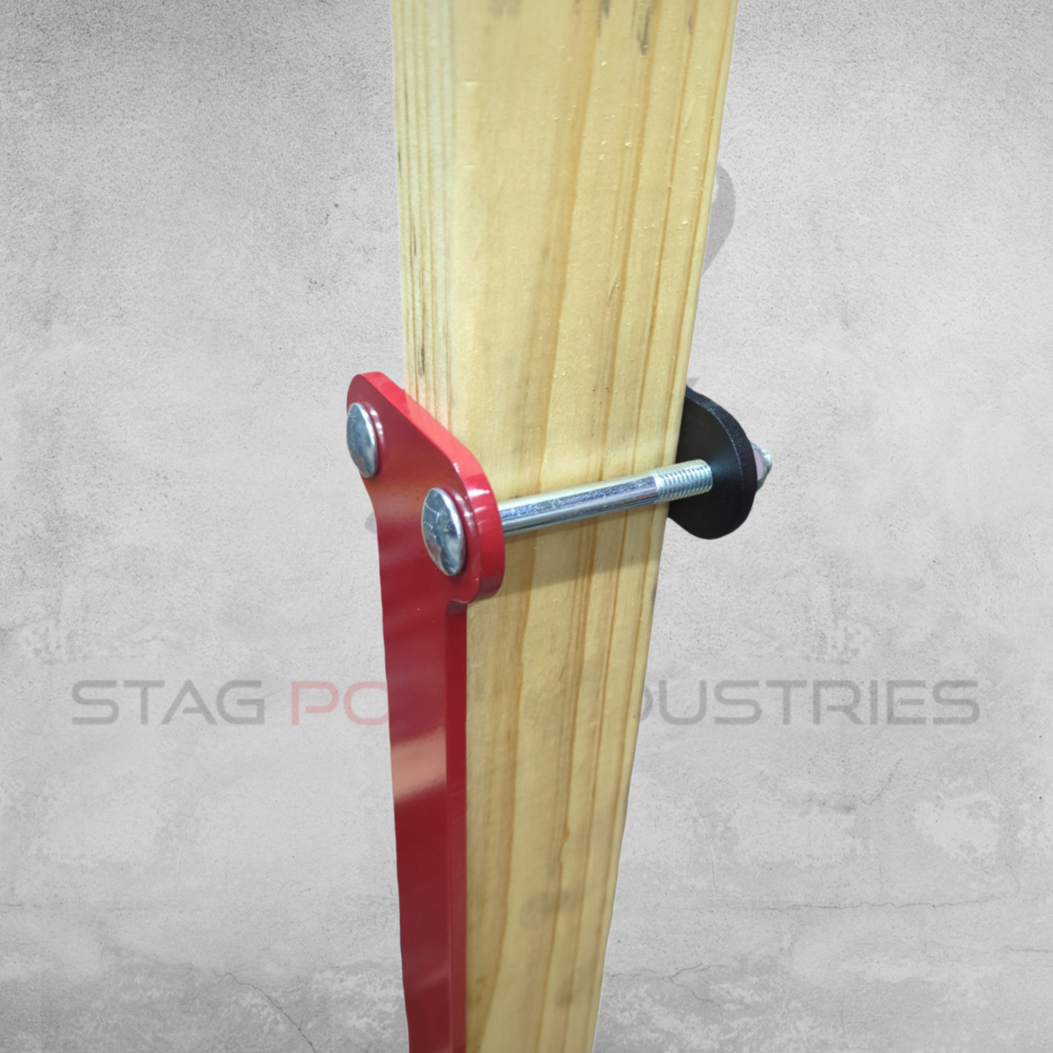 10mm AR500 Timber Post -Armour Cover Plate-