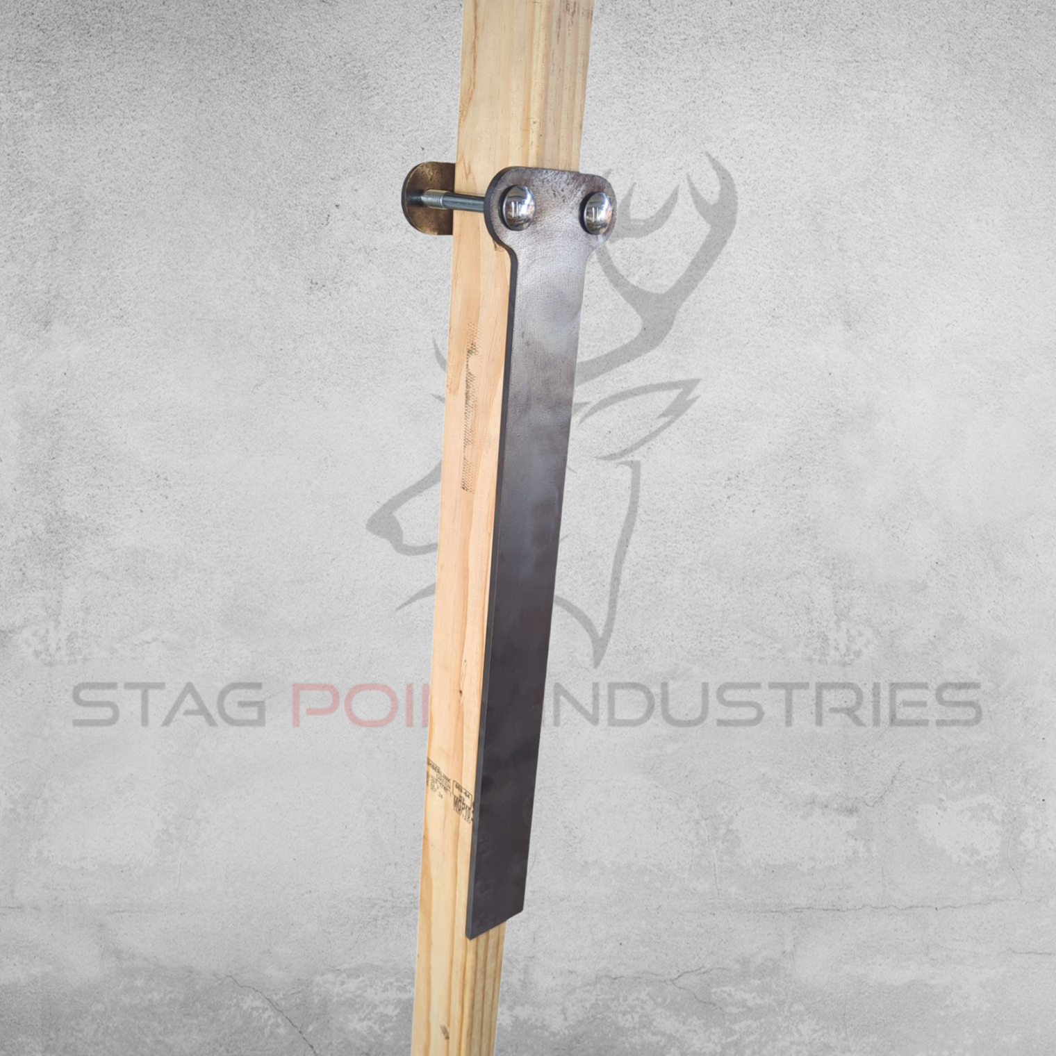 10mm AR500 Timber Post -Armour Cover Plate-