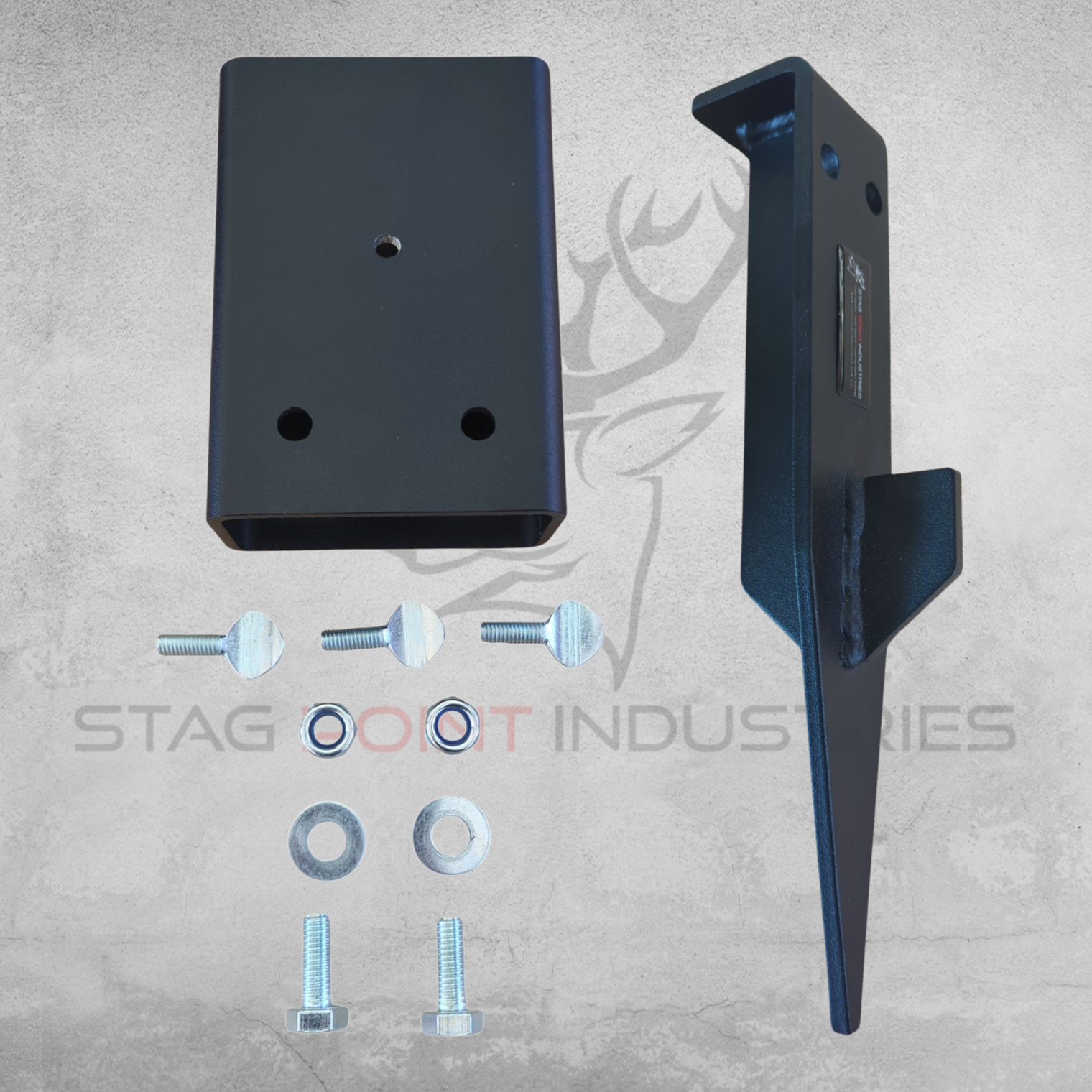 90x35 POST STAND – Stake-Down Base Kit