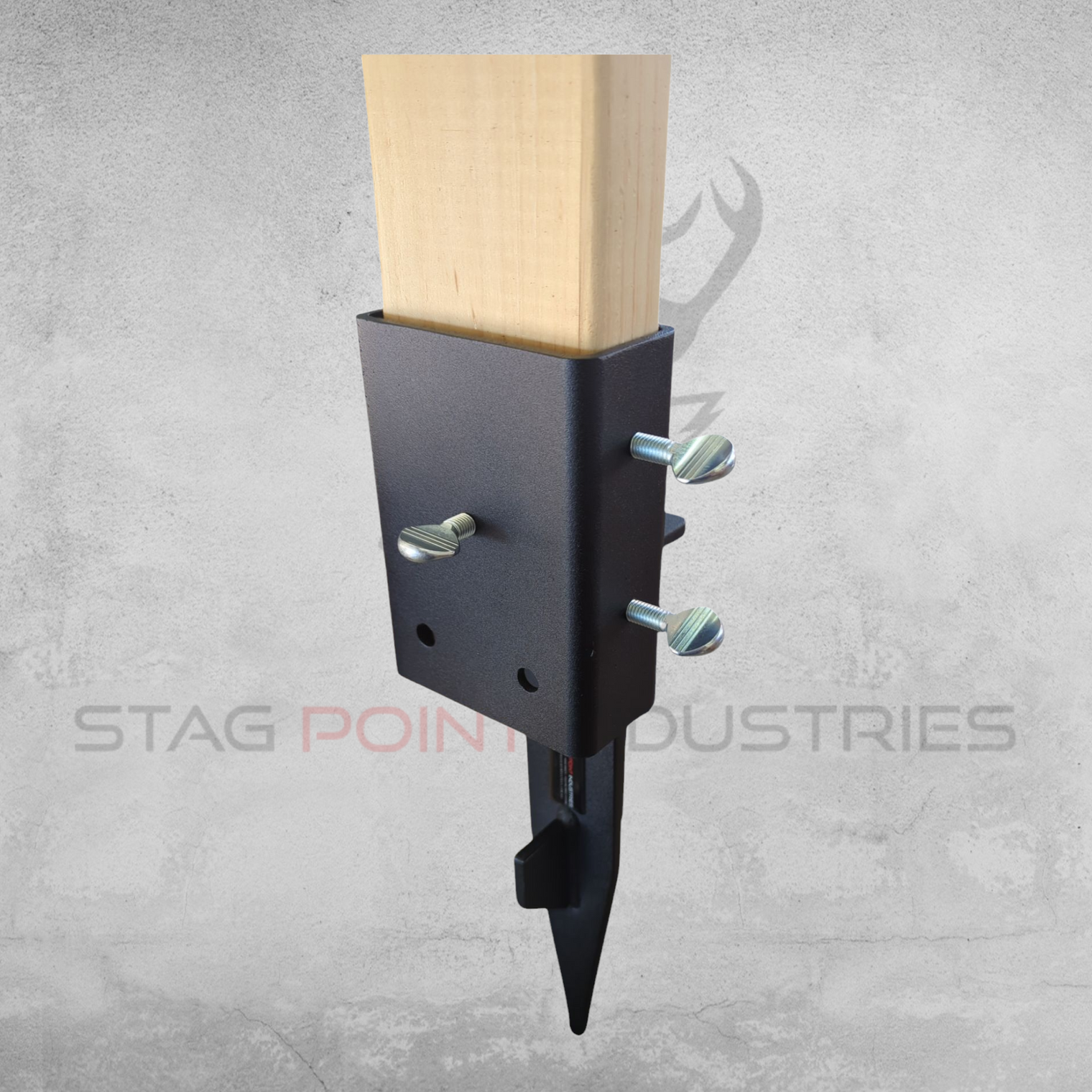 90X35 Timber Post ADAPT Receiver  (Suits: HD Stake and Shoot Base Stakes)