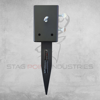 90X35 Timber Post ADAPT Receiver  (Suits: HD Stake and Shoot Base Stakes)