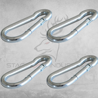 Carabiner 4-Pack – Spare Snap Hooks for Gong Chain Kits