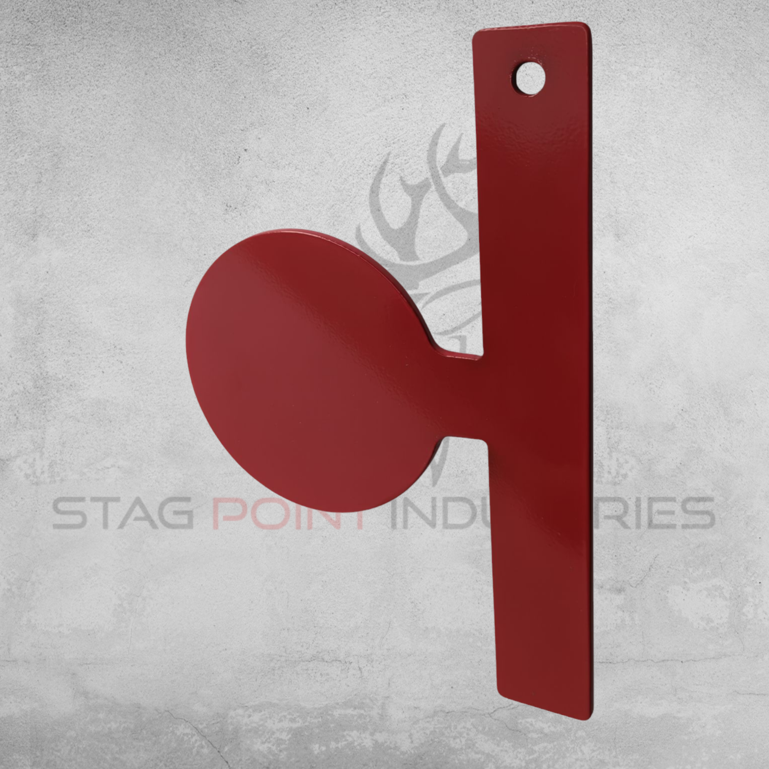 Drop-Tree Paddle - 150mm Round Profile (8mm AR500)