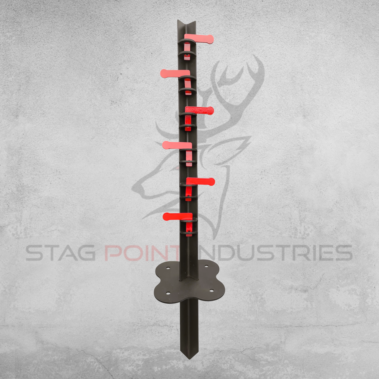 DT-SCOUT6 X6 Target Duelling Tree – Air/CO₂ Pellet & LV .22 LR Rated