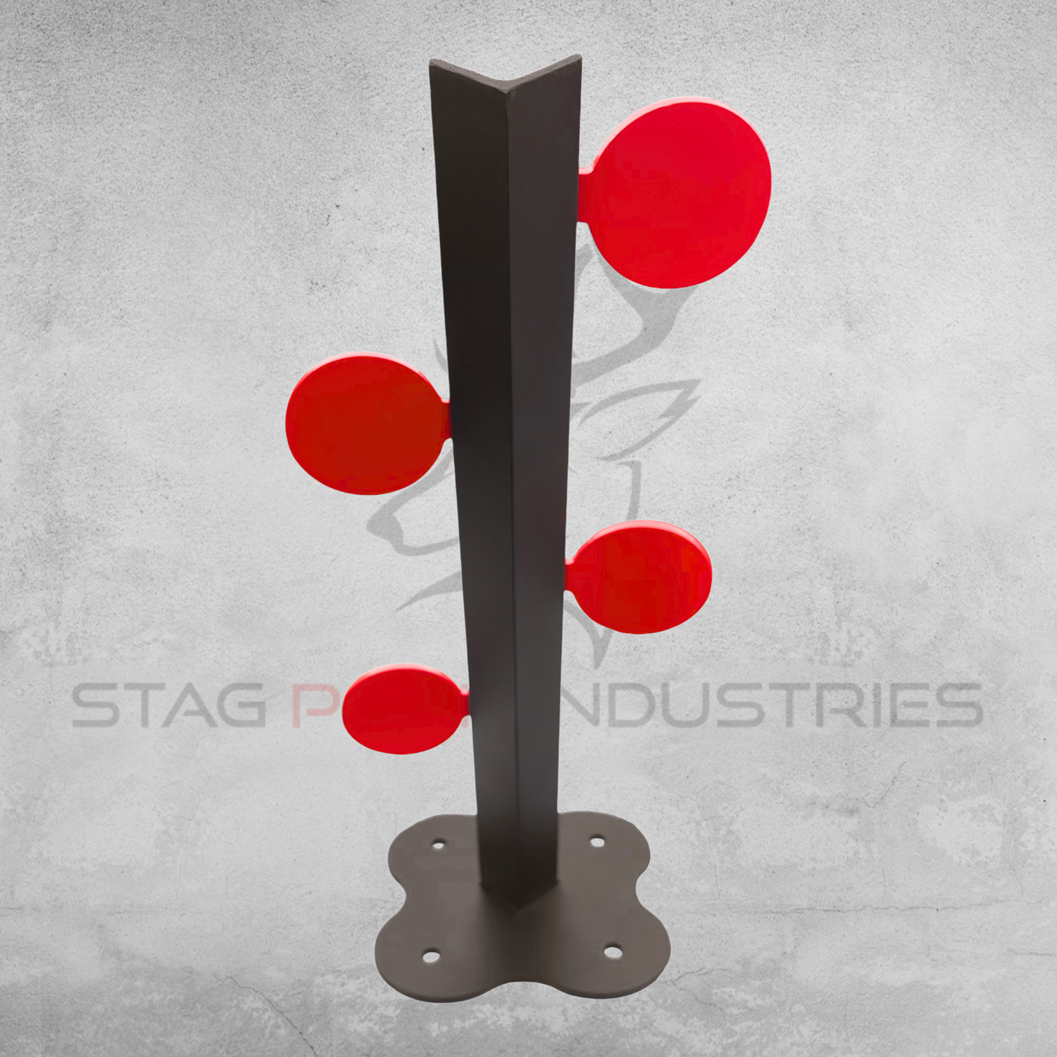 DT-SCOUT4 X4 Target Duelling Tree – Air/CO₂ Pellet & LV .22 LR Rated
