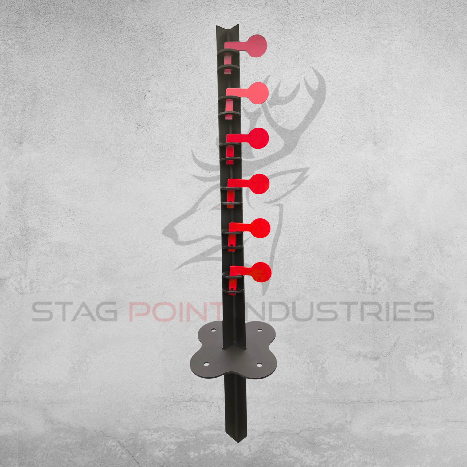 DT-SCOUT6 X6 Target Duelling Tree – Air/CO₂ Pellet & LV .22 LR Rated