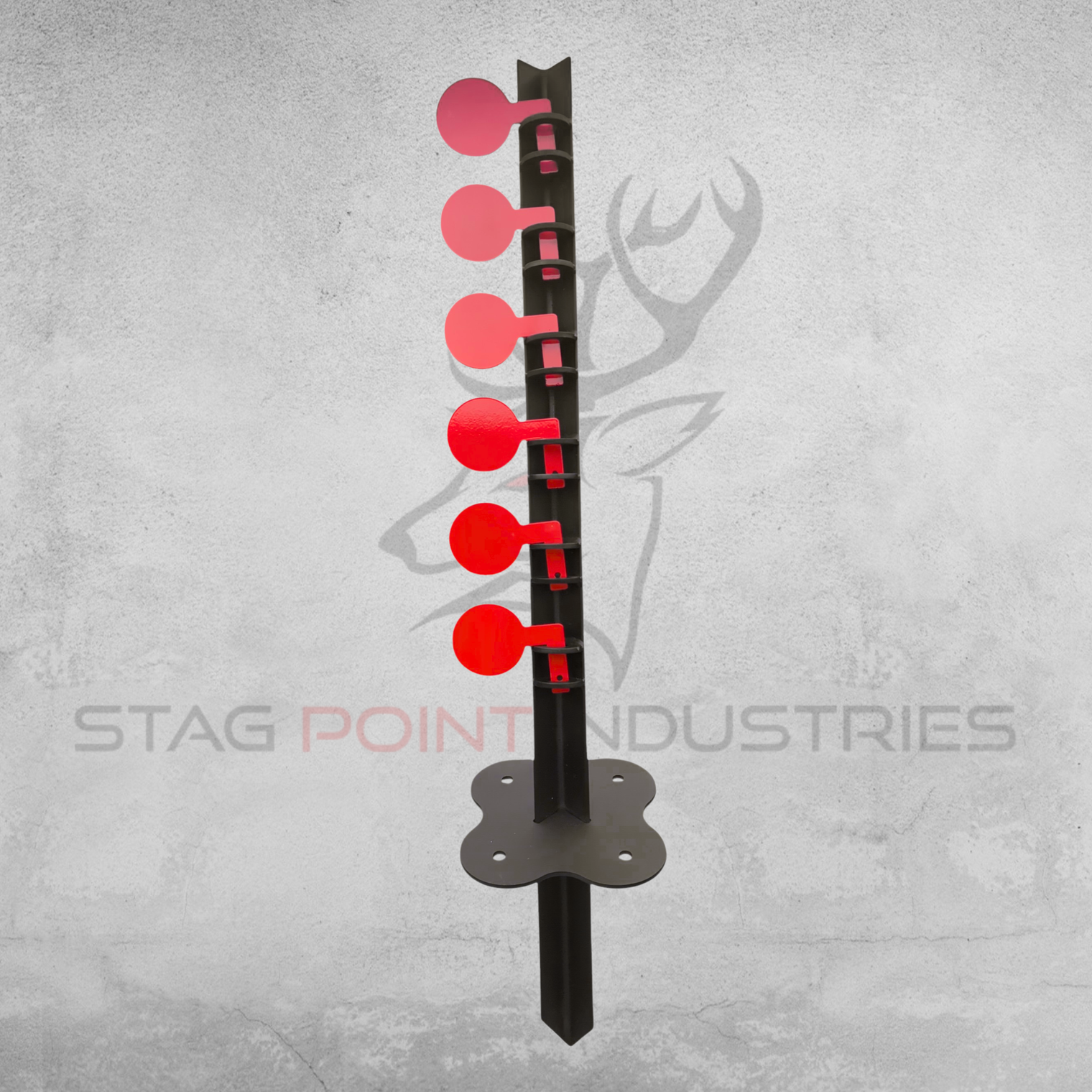 DT-SCOUT6 X6 Target Duelling Tree – Air/CO₂ Pellet & LV .22 LR Rated