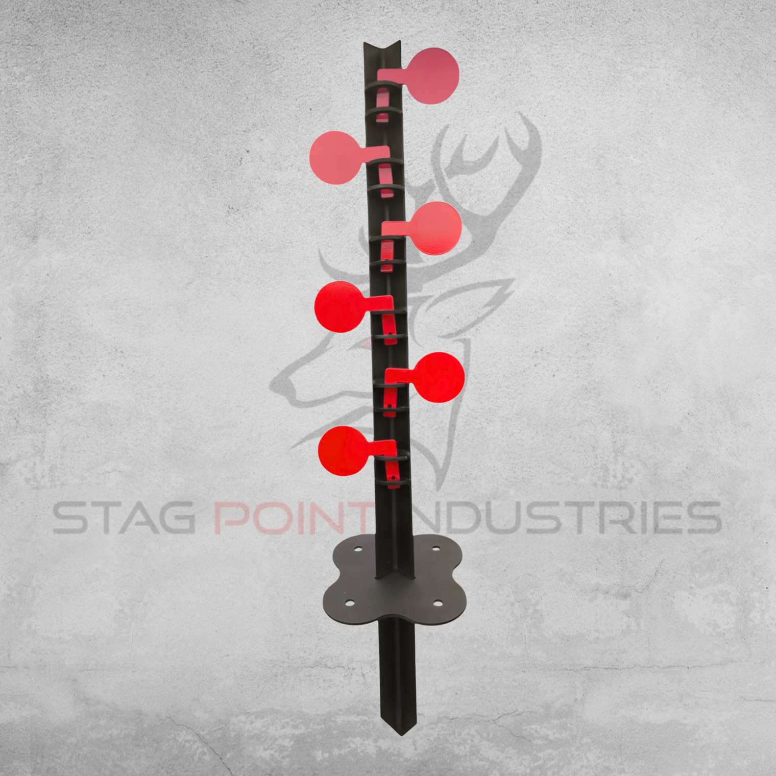 DT-SCOUT6 X6 Target Duelling Tree – Air/CO₂ Pellet & LV .22 LR Rated