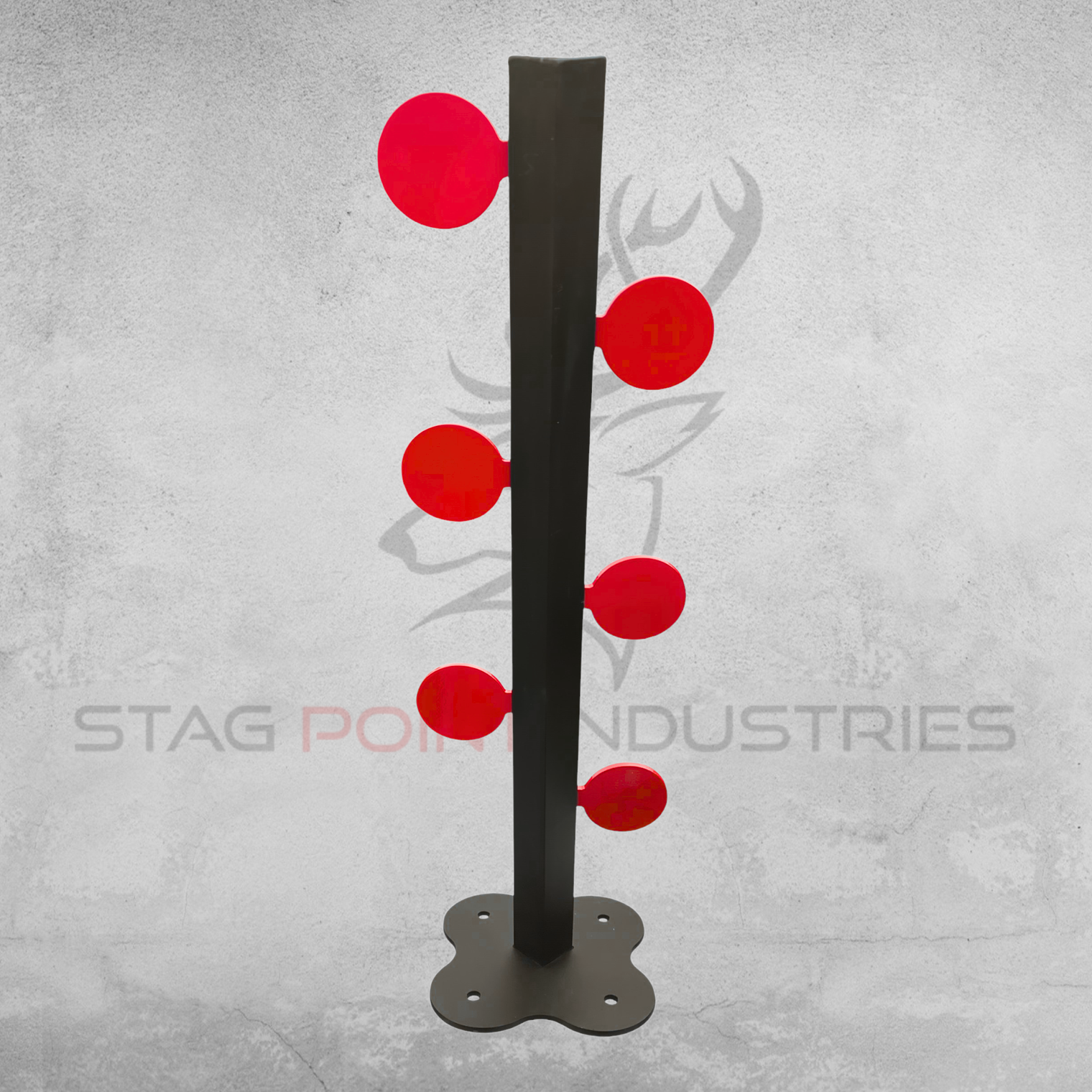 DT-SCOUT6 X6 Target Duelling Tree – Air/CO₂ Pellet & LV .22 LR Rated