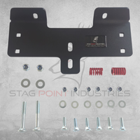 Dual Flip Paddle Bracket – Full Kit (6mm AR450 Face Plate)