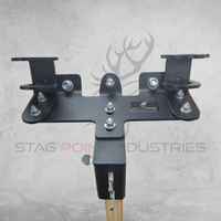 Dual Flip Paddle Bracket – Full Kit (6mm AR450 Face Plate)